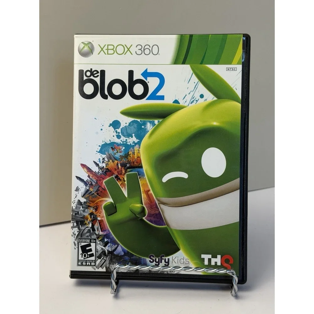 De Blob 2 Xbox 360 Video Game 2011 Complete With Manual